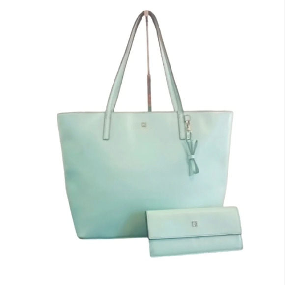 Kate Spade Set of Tote/Shoulder Bag and Wallet - Picture 1 of 15